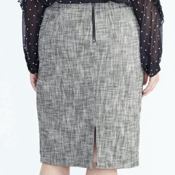 Rachel Roy Collection Tweed Pencil Skirt Size 20W Grey New - Picture 2 of 8
